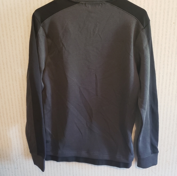 NWoT Mens Long Sleeve Athletic T-shirt Black & Gray Small - Picture 7 of 7
